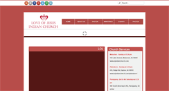 Desktop Screenshot of lojindianchurch.com